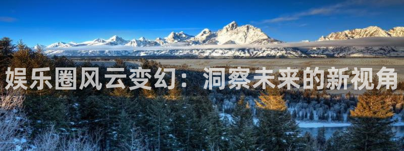 狗子28体育官网入口登录：娱乐圈风云变幻：洞察未来的新视角